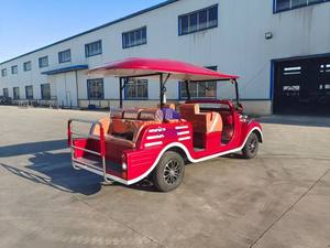 Autobús Turístico Eléctrico Retro Personalizable, Vehículo de Turismo Vintage, Equipado con un Motor de 5kW; Ideal para Atracciones Turísticas - Product Image 4