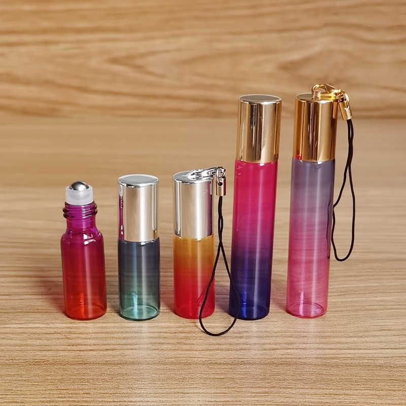 5ml + bola de metal + tapa de plata