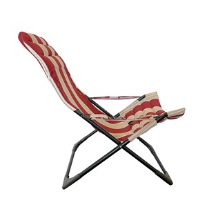 Chaise Lounge Sillas reclinables para dormir Back Aluminio Beach Lounge Chair - Product Image 3