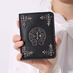 Nueva Cartera CH de Moda Hip Hop, Porta Pasaportes y Tarjetas, Monedero Portátil Antirrobo, Impermeable, de PU, Diseño de Diseñador - Product Image 3