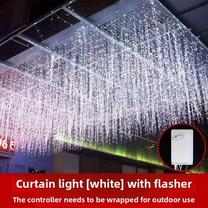 Guirlandes solaires LED Y 35828 et lumières en forme de barres de glace - Blanc chaud de Noël, étanches IP67, livraison rapide transfrontalière - Product Image 5