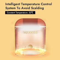 Waxkiss, superventas, Mini portátil, doble nariz, depilación del oído, Kit de máquina de depilación para depilación nasal del oído