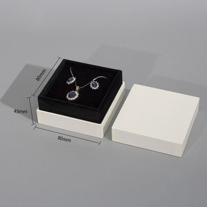 Hot Selling Customized Logo Luxury Cardboard <b>Jewelry</b> <b>Box</b> with Buckle Closure for Earrings <b>Necklace</b> Ring Storage New Arrival - Product Image 5