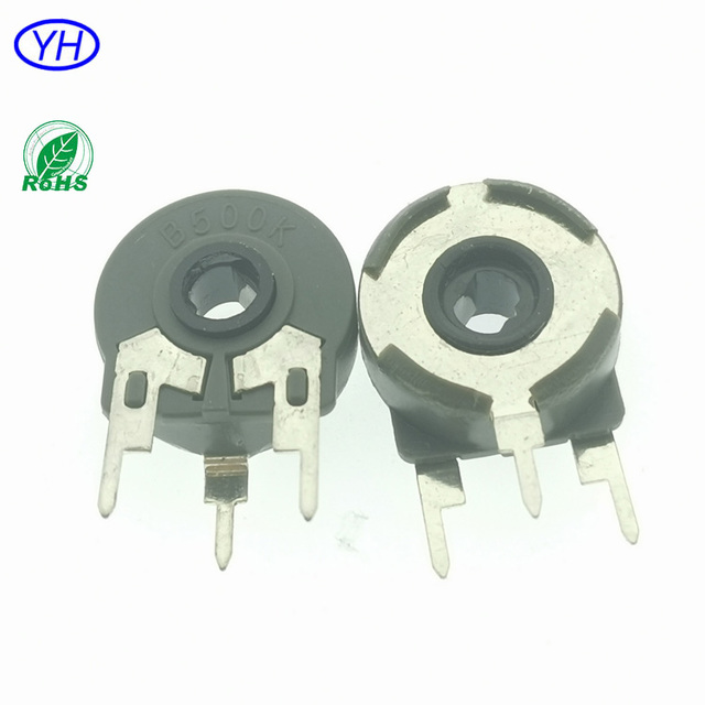 Free samples 15mm Horizontal spain Piher trimmer potentiometers PT15 CA14 1k 4.7k 10k 20k 25k 47k 50k 100k 200k 250k 300k 500k