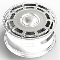 Rines de Aleación Forjados 18x8.5 6/139.7 5x114.3 Pulidos, Nuevos, con Disco Grande para Mercedes- CG200