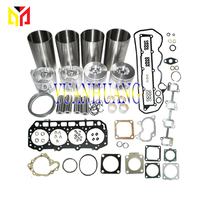 Kit de reconstruction de révision d'excavatrice de moteur turbo BD30T/4JB1/ 4JJ1 /4JG1/ 4JG2 personnalisé pour Nissan
