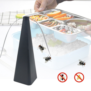 Ventilateurs <span class=keywords><strong>anti</strong></span>-mouches noires pour tables avec répulsif <span class=keywords><strong>anti</strong></span>-insectes – Ventilateurs alimentaires pour empêcher les mouches d'approcher des aliments – Ventilateur rotatif <span class=keywords><strong>anti</strong></span>-mouches pour table extérieure - Product Image 3