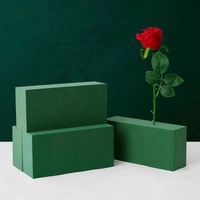 Blocs de mousse florale sèche de diverses formes pour arrangements de fleurs préservées, absorbant l'eau, mousse pour fleurs artificielles, Fête des Mères, Remise de diplôme