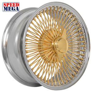 ล้อแม็กซ์ลวดทองคำยอดนิยม Kelun ขนาด 20/22 นิ้ว ล้อเหล็กชุบโครเมียมทั้งวง - Product Image 1