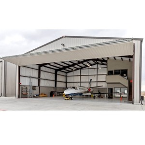 Nuevo Hangar Prefabricado de Estructura de Acero de Alta Resistencia para Proyectos de Mantenimiento de Aeronaves - Product Image 1