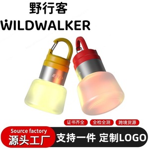Camping <b>Light</b> <b>Led</b> Portable Hanging Lamp For Outdoor Hiking Cycling With Carabiner 25000 Hours Lifespan - Product Image 4