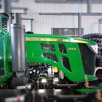 Tractor Agrícola de 70HP 4X4, Mini Tractor de 240 CV, Nuevo Jumadao, 20 Años de Experiencia en Fabricación, Fabricante de Equipo Original
