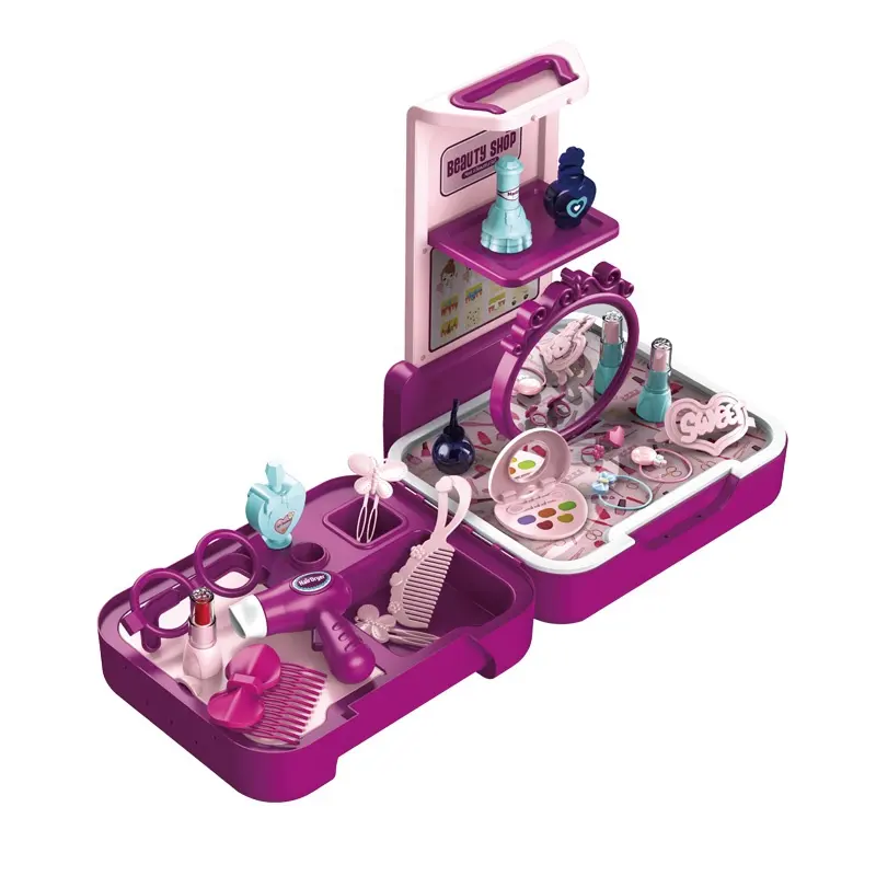 New arrival children 32 pieces beauty makeup set with box