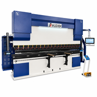 Presse plieuse électro-hydraulique CNC 70T 3200mm KT15 4+1 axes pour tôles d'aluminium, machine de pliage de tôles, armoire en acier, certifiée CE