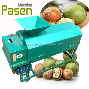 Walnut Hulling Machine Walnut Peeling And Cleaning Machine Green Skin Macadamia Peeler