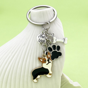 Llavero Conmemorativo de Moda para Mascotas, Colgante de Perro Maltese Blanco con Campana, Llavero Esmaltado, Joyería para Bolsos de Mujer y Niñas - Product Image 4
