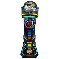 Machine de jeu d'arcade électronique commerciale d'extérieur personnalisée, à monnayeur, avec sac de frappe de boxe, pour vente en gros