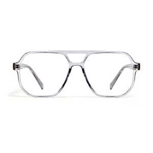 Vente en gros de montures de lunettes optiques personnalisables Verres transparents de style rectangle TR90 Marque promotionnelle bon marché de la Chine - Product Image 1