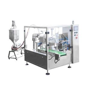 Machine d'emballage verticale entièrement automatique multifonction pour sachets à fermeture éclair 10ml 50ml 100ml pour sauces - Product Image 1