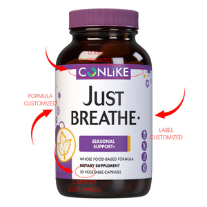 Complément Alimentaire Saisonier Végétalien Marque Blanche Just Breathe en Capsules – Non-OGM, Stimulateur Immunitaire pour la Santé <span class=keywords><strong>Respiratoire</strong></span> - Product Image 3
