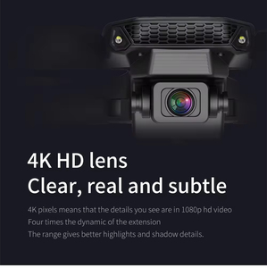 Mini drone E88 Pro en gros d'usine, 13 minutes de vol, longue portée, caméra double 4K, pliable, portable, RC UAV pour débutants, FPV tendance - Product Image 2