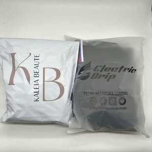 Sac d'expédition en polyéthylène auto-adhésif biodégradable, imperméable et écologique, avec logo personnalisé en feuille d'or, pour vêtements, sweats à capuche et envois discrets - Product Image 4