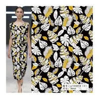 Fancy Printed Phụ Nữ Dresses Vải Polyester Len Đào Vải