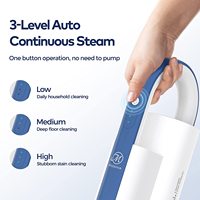 Mop X5 Basic, Mopa 5 en 1, Limpiador a Vapor Manual Multiusos para el Hogar, con Kit de Accesorios Opcionales de 18 Piezas