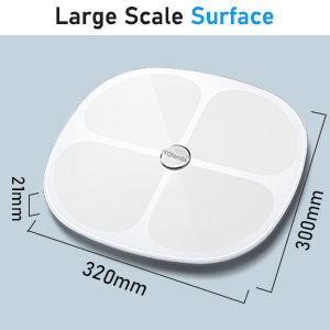 체중을위한 고정밀 디지털 스마트 욕실 저울 14 키 신체 구성 분석 동기화 앱 - Product Image 2