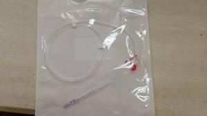 Kateter arteri steril 14/24G sekali pakai, Set ekstensi PU Lumen tunggal dengan kawat panduan untuk pengambilan sampel darah - Product Image 3