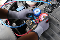 NMSHIELD — gants mécaniques en nitrile de calibre 15, spandex, mousse respirante maxflex, idéales pour la mécanique, CE 4121X