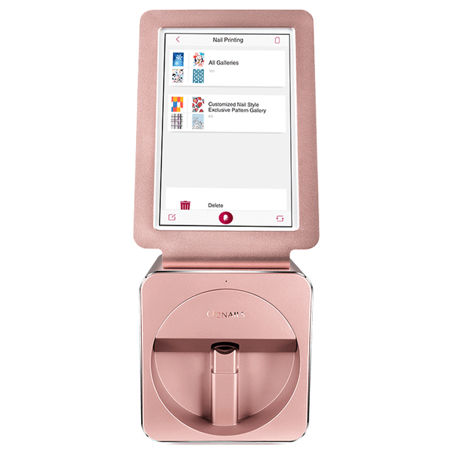 Profesional 3D Smart Nail Art Printer Automatic 3D Printer Machine for 10 Fingers for Artificial Nails