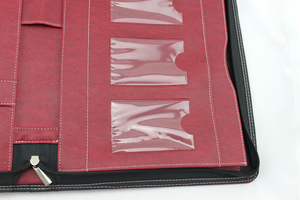 Tùy chỉnh A3/A4 Kích thước PU da nén danh mục đầu tư túi tài liệu thư mục tập tin cho nộp hồ sơ sản phẩm - Product Image 6