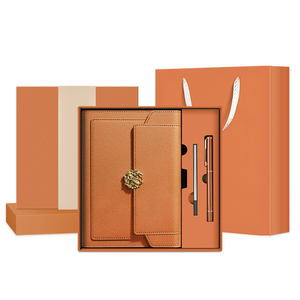 Coffret cadeau pour carnet de notes A5, ensemble de produits marketing, stylos en métal personnalisés, activités d'entreprise, tasse thermos, ensemble de cadeaux d'affaires promotionnels - Product Image 5