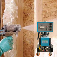 Máquina de Pulverización de Poliurea PU de Alta Calidad DMJ-V3 con Accionamiento Neumático para Aislamiento de Techos
