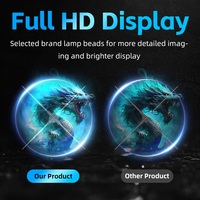 Ventilateur LED Holographique 3D Haute Résolution AZMAX, 1024 Perles, 4 Pales, Pas de Pixel 0,1 mm, Luminosité 7500 cd, Contrôle par APP, Assemblage Intérieur