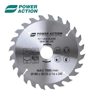 Lame de scie circulaire Power Action TCT Lame de scie à bois 40T - Product Image 1