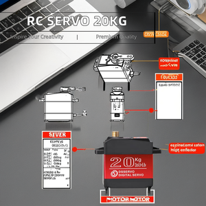 <span class=keywords><strong>DS3218</strong></span> <span class=keywords><strong>Pro</strong></span> Update Full Metal Gear Digital Servo de 20KG para RC Toys Baja Waterproof-Nuevos productos LV - Product Image 6