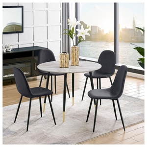 Vente en gros, offre spéciale, chaises de salle à manger en velours, mobilier moderne pour la maison, chaises en cuir PU pour café et restaurant - Product Image 1