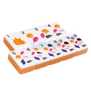 Jeu de <span class=keywords><strong>Mahjong</strong></span> Portable Moderne Personnalisé de Luxe avec 160 Tuiles en Acrylique pour Casino - Tuiles de <span class=keywords><strong>Mahjong</strong></span> La Fête - Product Image 3