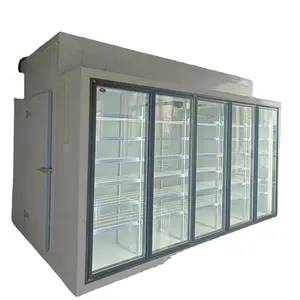 Hot Sale Walk In Cooler Glass Door High Quality Freezer Room Cold Storage For Sale