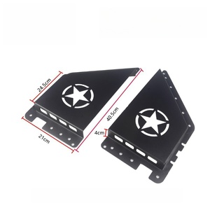 LUMA Caja de Almacenamiento Lateral de Aleación de Aluminio de Alta Calidad para 4x4, <span class=keywords><strong>2</strong></span>/4 Puertas, Estilo Popular, Bolsillo para Apoyabrazos, Fácil Instalación - Product Image 2