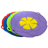 Couvre-plat anti-débordement, protection anti-débordement et anti-ébullition, couvercle de casserole en silicone multifonction, couvercles de casserole anti-éclaboussures en silicone