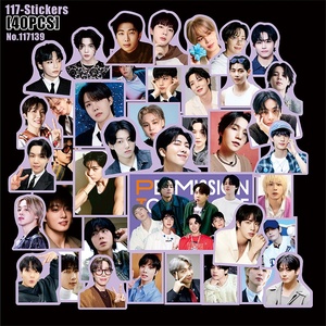 Pegatina <span class=keywords><strong>del</strong></span> 5º <span class=keywords><strong>Álbum</strong></span> ARIRANG de KPOP BT Idol World Tour, V JungKook JK J-hope JIN RM INS, Papel Decorativo para Equipaje y Decoración <span class=keywords><strong>del</strong></span> Hogar - Product Image 4