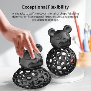 Resina Anycubic Tough Resin Ultra 1kg Negra para Impresora 3D, para Alta Resistencia a Impactos y Flexibilidad - Product Image 3