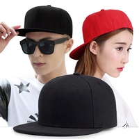 Casquette de baseball unisexe personnalisée à 6 panneaux en fibre de polyester, broderie discrète, style hip-hop, visière plate, protection solaire, snapback polyvalente