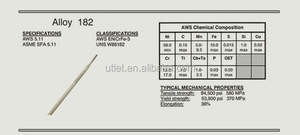 <span class=keywords><strong>Electrodo</strong></span> Recubierto de Aleación de Níquel ERNiCrFe-3 de 2.5 mm - Product Image 6