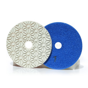 Almohadillas de Pulido Húmedas y Secas de 3 Pasos para Granito, Mármol y Cuarzo, de Alta Calidad para el Mercado Estadounidense, Nuevo Patrón, Color Blanco, Precio Bajo - Product Image 5