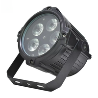 Projecteur LED Par Mini RGB 3-en-1 6*3W Étanche IP65 avec Télécommande pour Effets DJ, KTV, Mariages et Soirées Disco