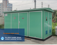 Transformateur de distribution européen 1600 kVA, trois postes de transformation préassemblés YBW, ensemble complet IP23 50 Hz pour éclairage public